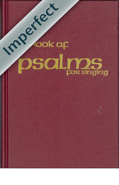 Book of Psalms for Singing (Imperfect)