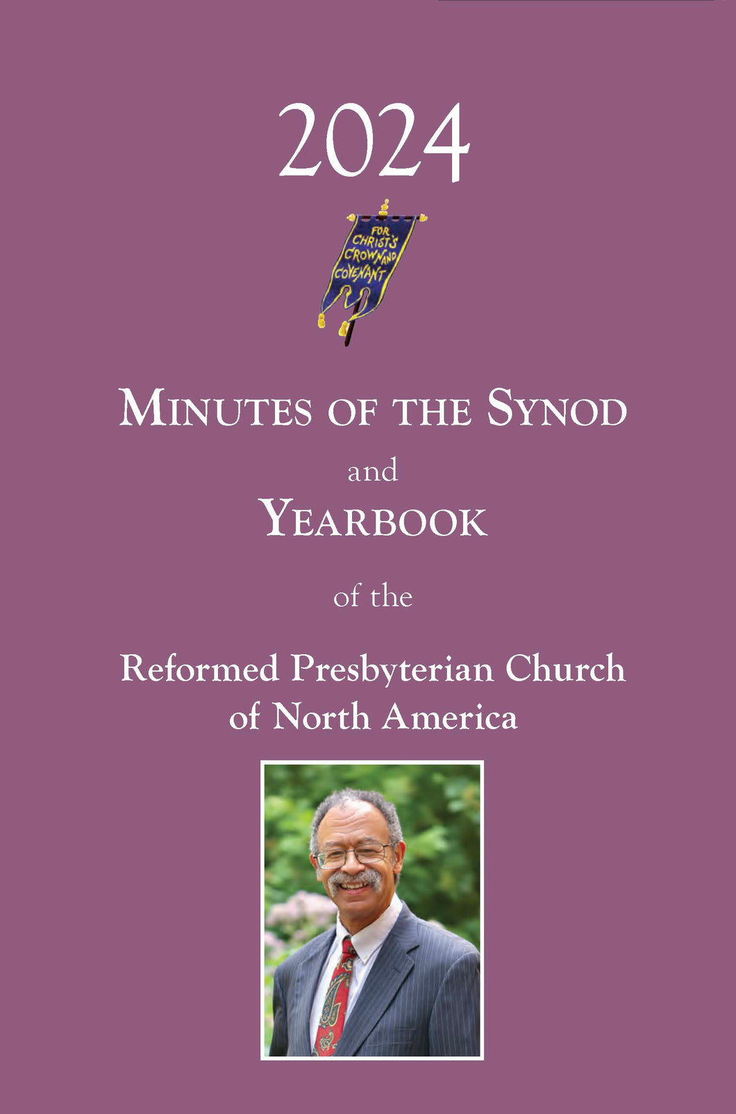 Minutes of Synod and Yearbook 2024, Digital Version