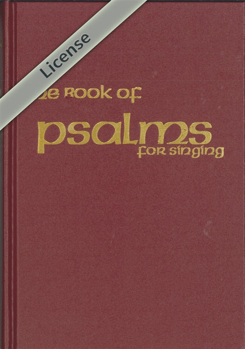 The Book of Psalms for Singing, Annual Digital Edition License