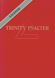 Trinity Psalter, Annual Digital Edition License