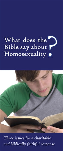What Does the Bible Say About Homosexuality? (pamphlet)