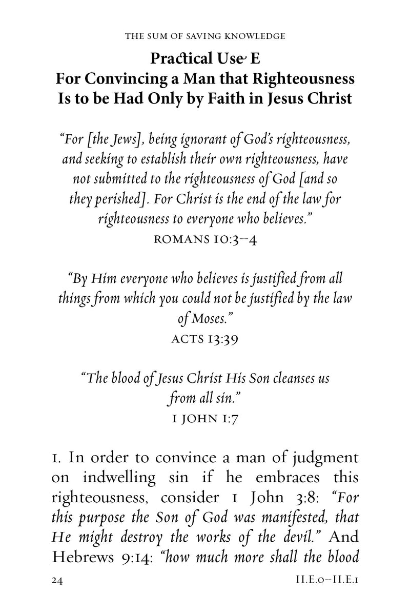 The Sum of Saving Knowledge – Crown & Covenant Publications