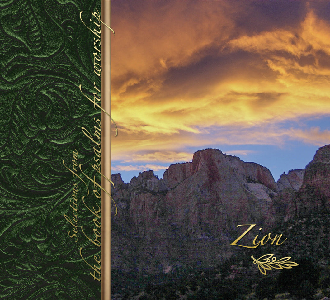 Zion: Selections From the Book of Psalms for Worship CD